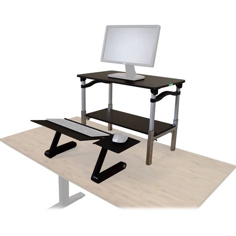 Uncaged Ergonomics Lift Standing Desk Converter (Black) LSDBB