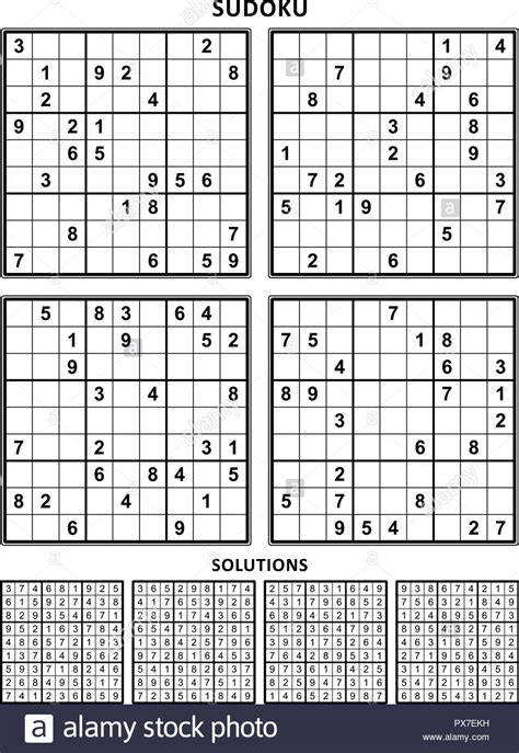 Printable Sudoku And Answers - Sudoku Printable