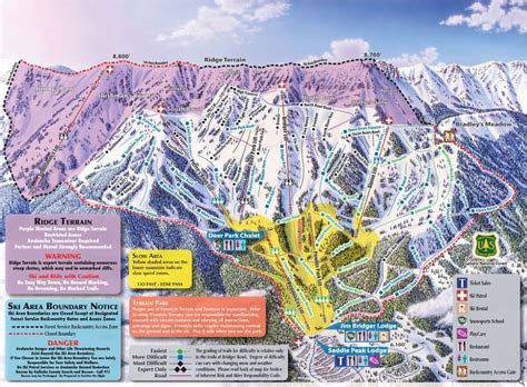 Bridger Bowl Trail Map | Liftopia