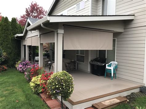 Decks - New Deck and Custom Patio Cover in Vancouver, WA - Right View - After Installation