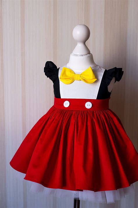 Minnie Mouse Baby Girls Dress Mickey Mouse costume Little | Etsy in ...