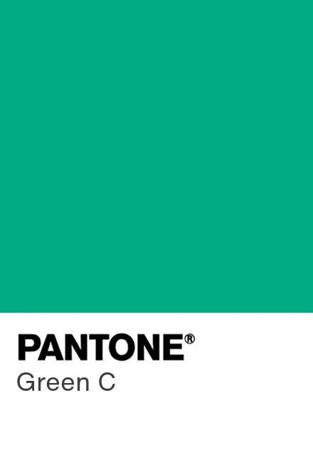 Pantone Color Chart Green