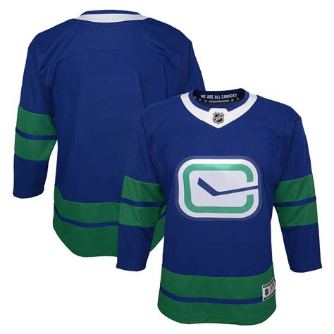 Youth Vancouver Canucks Royal 2019/20 Alternate Premier Jersey