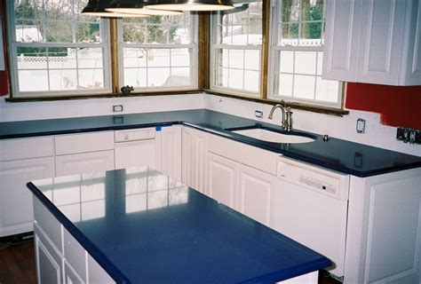 The Beauty Of Blue Kitchen Countertops - Kitchen Ideas