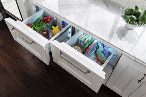 Sub-Zero 24" Designer Freezer Drawers with Ice Maker - Panel Ready (ID-24FI)