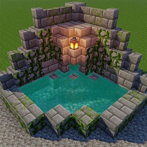 Minecraft Brunnen Design #haus Design Minecraft - Minecraft Brunnen Design #haus Design ...