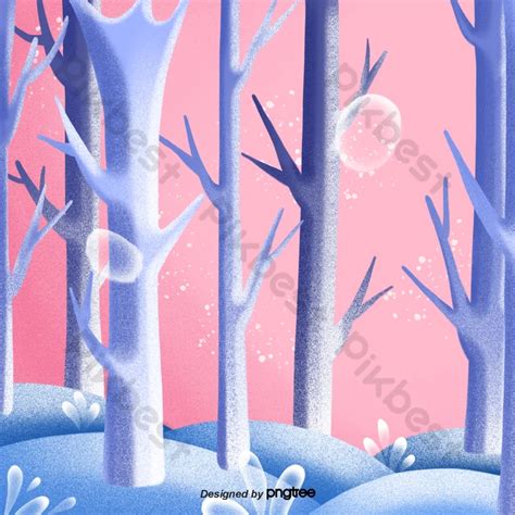 Cartoon Forest Scene Cute Style | PSD Free Download - Pikbest