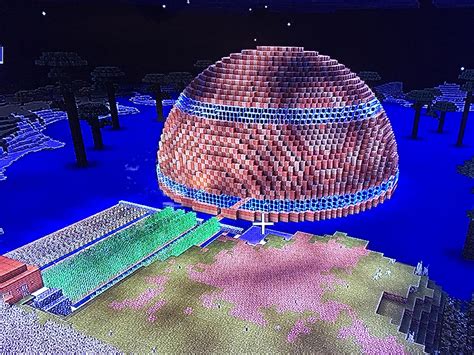 Minecraft Temple Dome