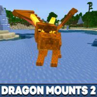 Download Minecraft PE Dragon Mounts 2 Mod: Aether