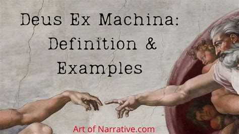 What is Deus Ex Machina? Definition & Examples - The Art of Narrative