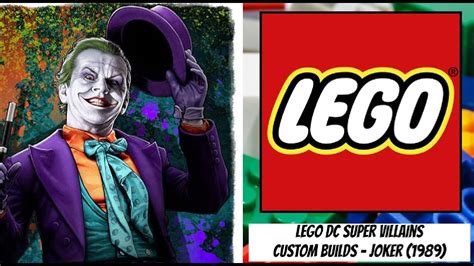 LEGO DC Super Villains Custom Builds - Joker (1989) - YouTube