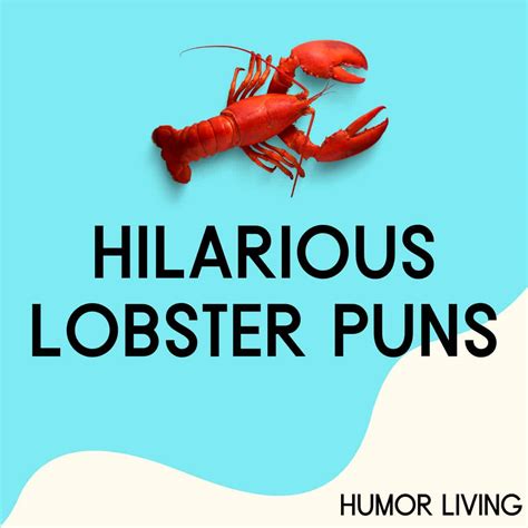 55+ Hilarious Lobster Puns to Laugh Your Claws Off - Humor Living