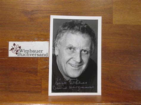 Original Autograph David Hargreaves (*1940 English Actor ) /// Autogramm Autograph signiert ...