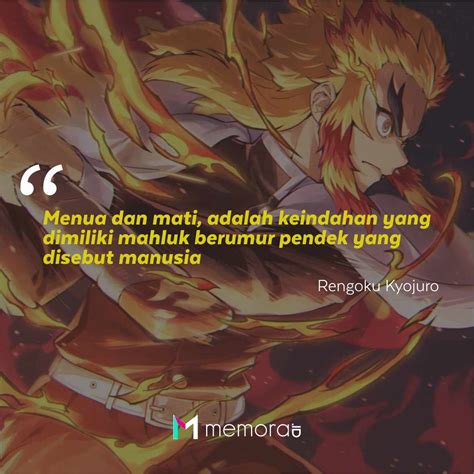 Quotes Rengoku Kyojuro Archives - Memora.ID