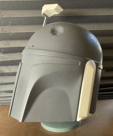 Star Wars Boba Fett Prop Replica Raw Helmet 1:1 Bounty Hunter ...