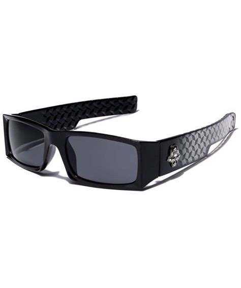 Men's Original Gangsta Shades Rectangle Sunglasses with Color Mirror | Rectangle sunglasses ...