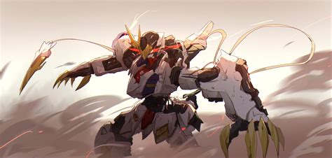 Download Anime Mobile Suit Gundam: Iron-Blooded Orphans 4k Ultra HD Wallpaper by Yumuto