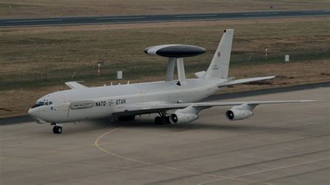 NATO’s AWACS aircraft patrols Allied airspace in Eastern Europe