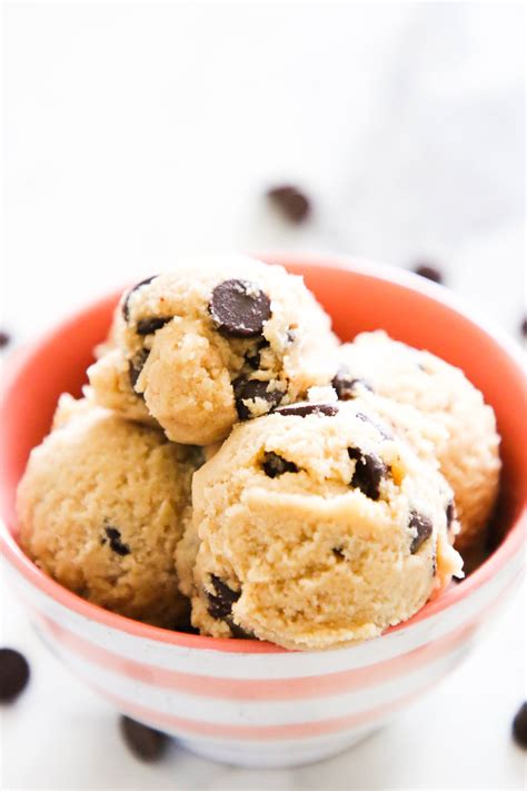 Edible Cookie Dough for One - Single Serving Size