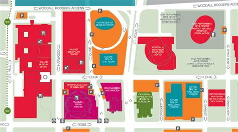 Dallas Arts District map - Catholic Medical Association : Catholic ...