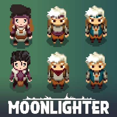 ArtStation - Moonlighter Will design