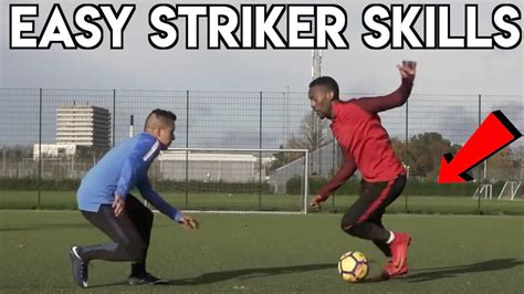 5 BEGINNER STRIKER SKILLS - YouTube