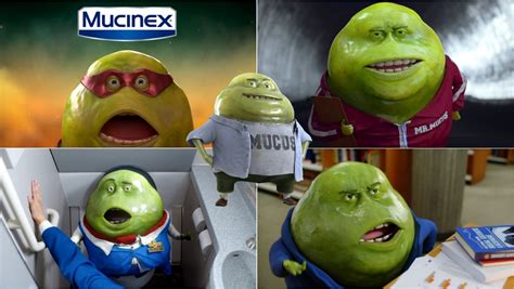 All The Best Mr Mucus Funny Mucinex Commercials | fever, mascot, mascot ...