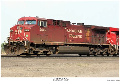 CP AC4400CW 9629 | Canadian Pacific AC4400CW 9629 and an ES4… | Flickr