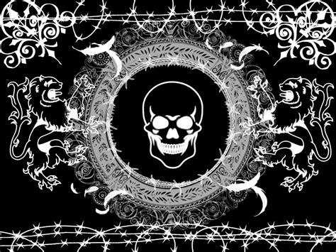 🔥 [70+] Gothic Skulls Wallpapers | WallpaperSafari