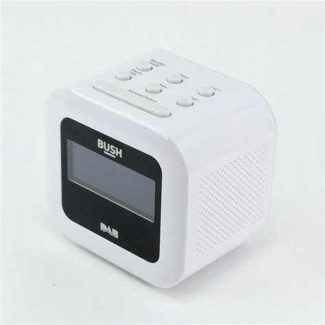 Bush Dab alarm clock radio BD1508A White