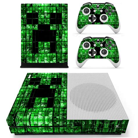 Minecraft - Xbox One S Vinyl Skin - Funky Console