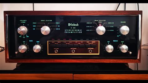 McIntosh C28 Stereo Preamplifier (1970-75) - YouTube