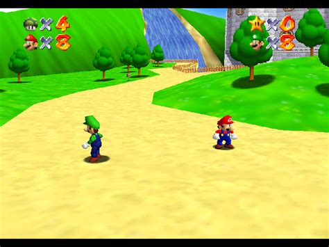 Play Nintendo 64 Super Mario 64: Multiplayer Online in your browser - RetroGames.cc