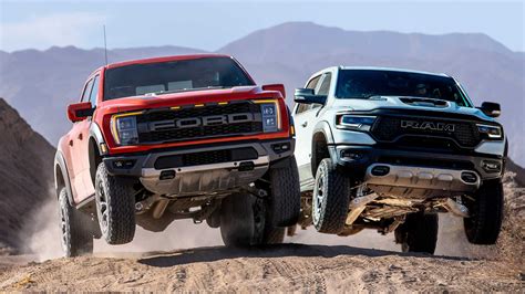 2021 F-150 Raptor vs. Ram 1500 TRX: Specs Comparison | F150gen14 ...