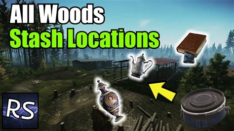 All Woods Stash Locations - Escape From Tarkov - YouTube