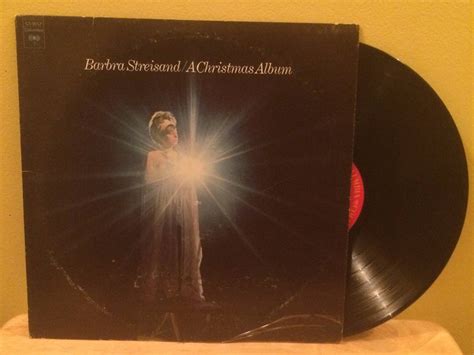 Barbra Streisand Vinyl Record Album A Christmas Album - Etsy