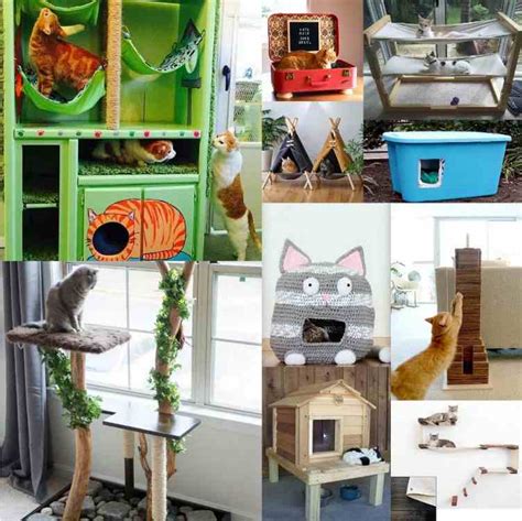 18 Easy DIY Cat House Ideas - Craftsy