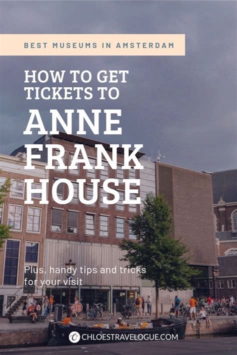 How to Get Anne Frank House Tickets When Sold Out