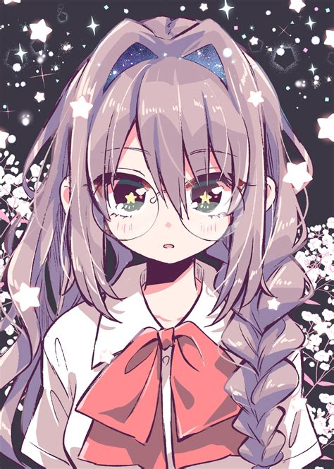 Cute Anime Girls Glasses Wallpapers - Wallpaper Cave