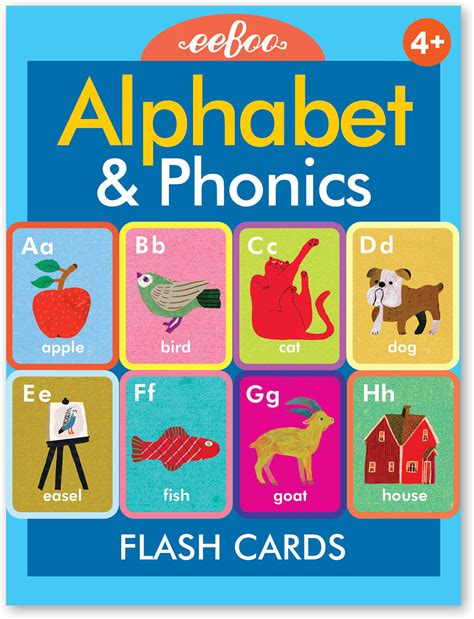 Alphabet and Phonics Flash Cards - Teaching Toys and Books