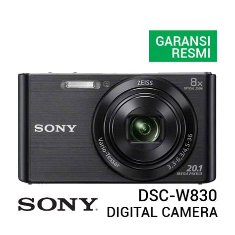 Jual Kamera Sony DSC W830 Hitam Harga Murah