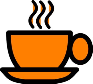 Orange Coffee Mug Clip Art at Clker.com - vector clip art online, royalty free & public domain