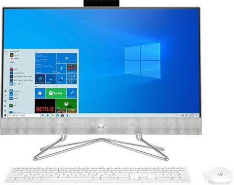 HP - 24" Touch-Screen All-In-One - AMD Ryzen 5 - 8GB Memory - 1TB SSD - Natural Silver 24-dp0124 ...