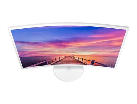 32" White Curved Monitor - 1.8m Curve Radius | LC32F391FWUXEN | Samsung South Africa