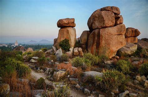 Hampi, Karnatka, India At Sunrise Photograph by Matthew P. Wicks - Fine Art America