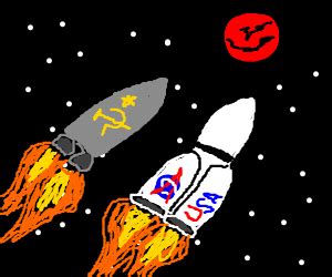 The Space race - Drawception