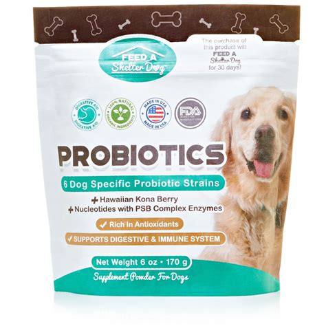 Feed A Shelter Dog - Probiotics Probiotics For Dogs, Dog Waiting, Pet ...