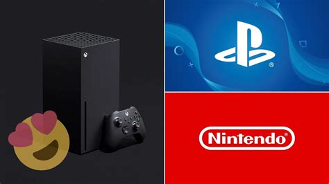 Nintendo, PlayStation Celebrate Xbox Series Launch With Microsoft ...