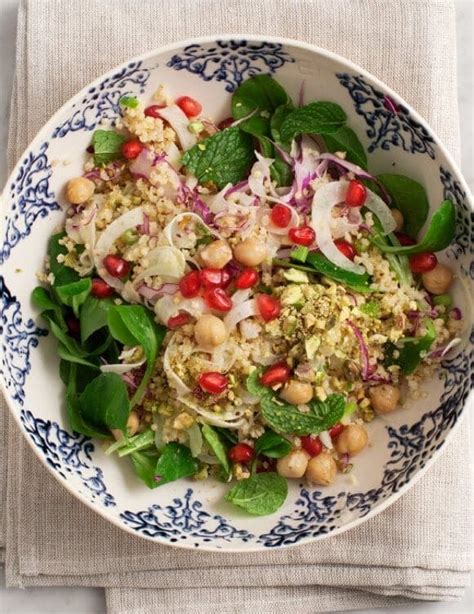 Minty Millet & Pomegranate Salad Recipe - Love and Lemons