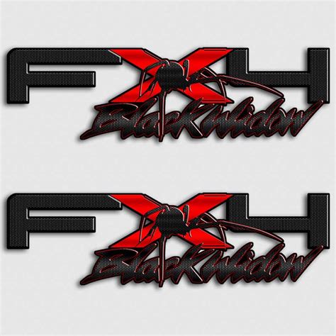 FX4 Black Widow Spider | Custom Ford F150 Truck Decals